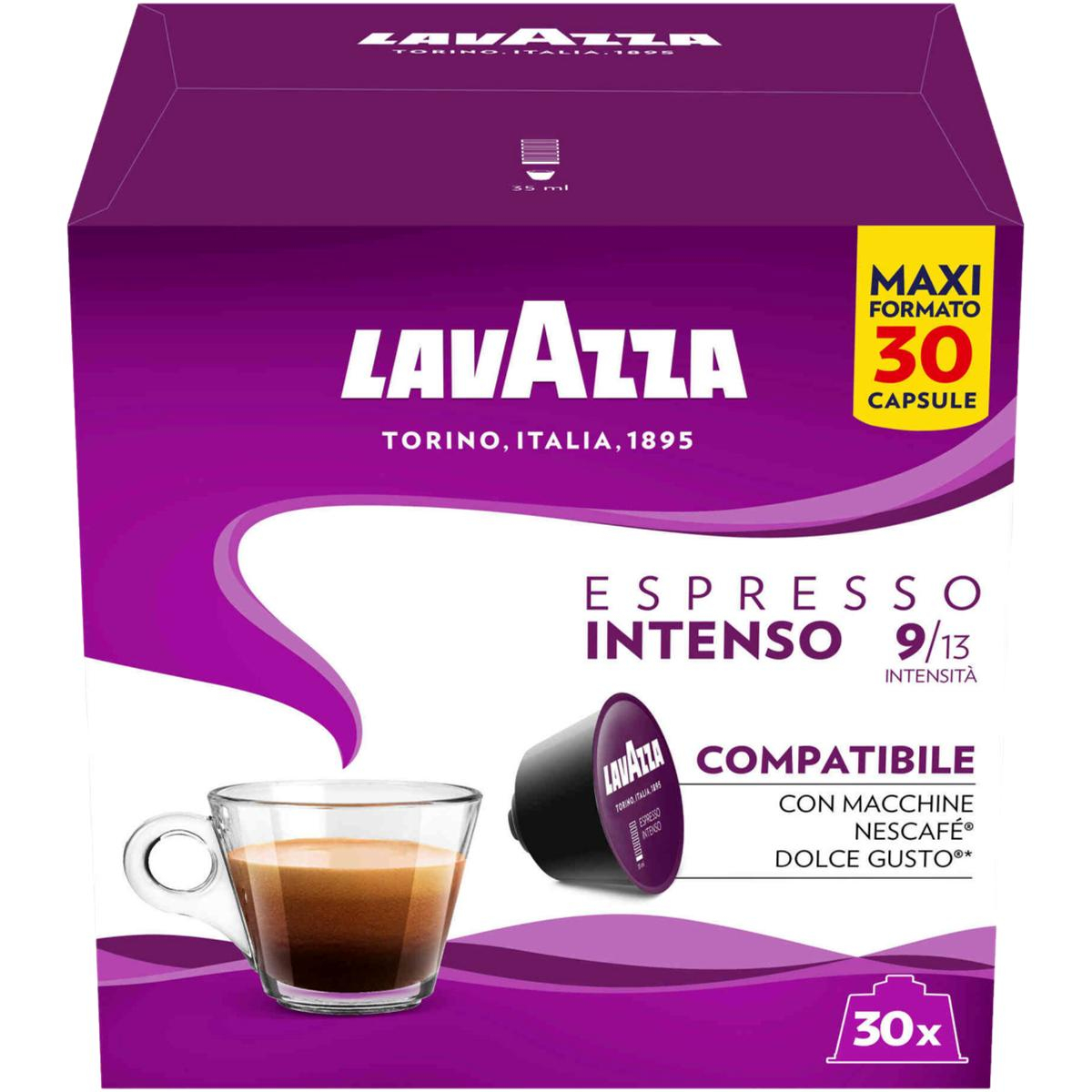 Cápsulas Café Lavazza Espresso Intenso Compatibles Dolce Gusto * 30 Un