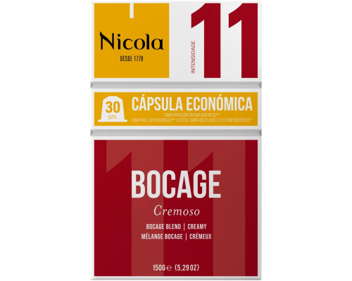 16/03/2023 - Café Cápsulas Nespresso * Bocage Nicola 30 Un