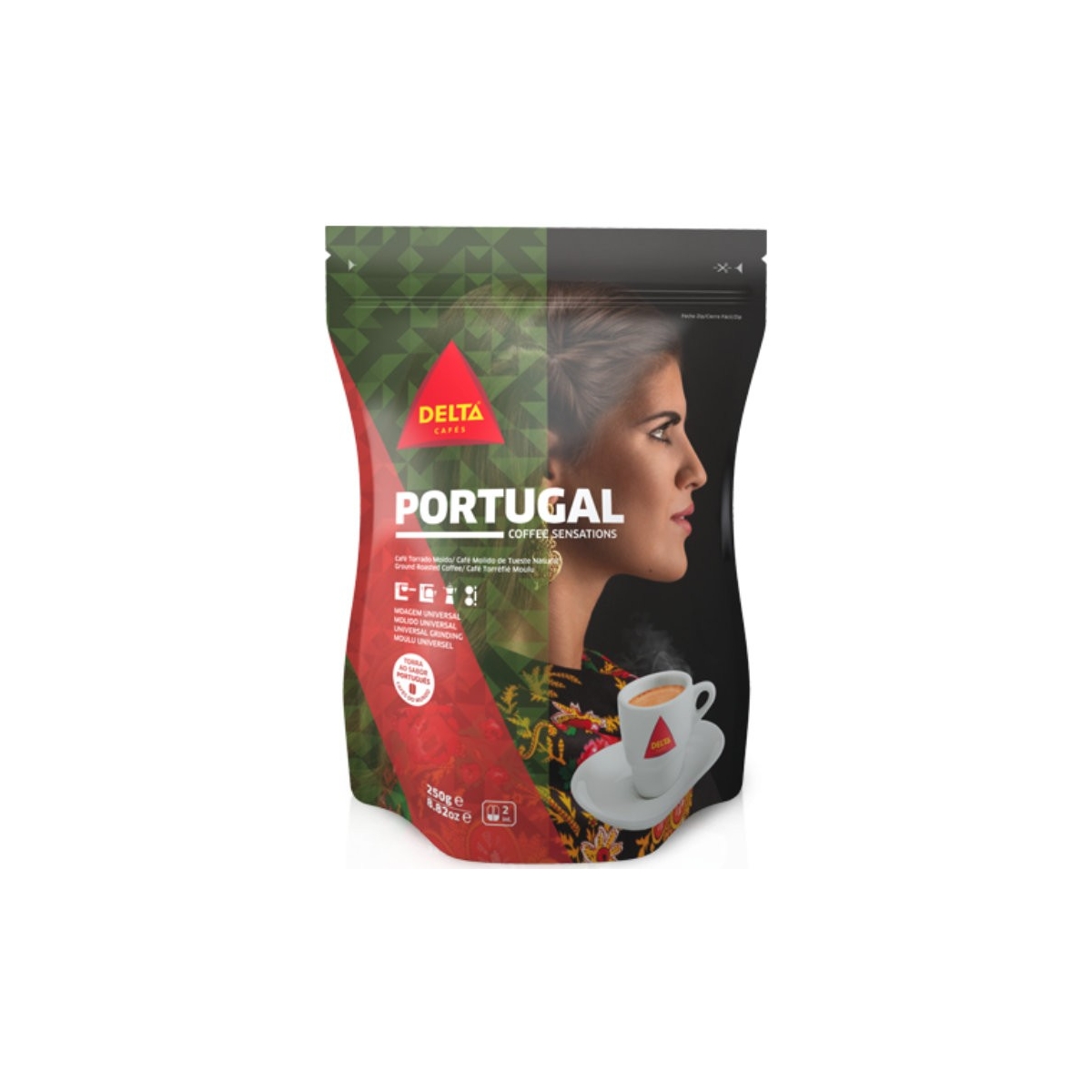 Delta Cafés Portugal - Café Molido - 250 gr : : Alimentación y  bebidas